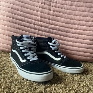 Black high top vans